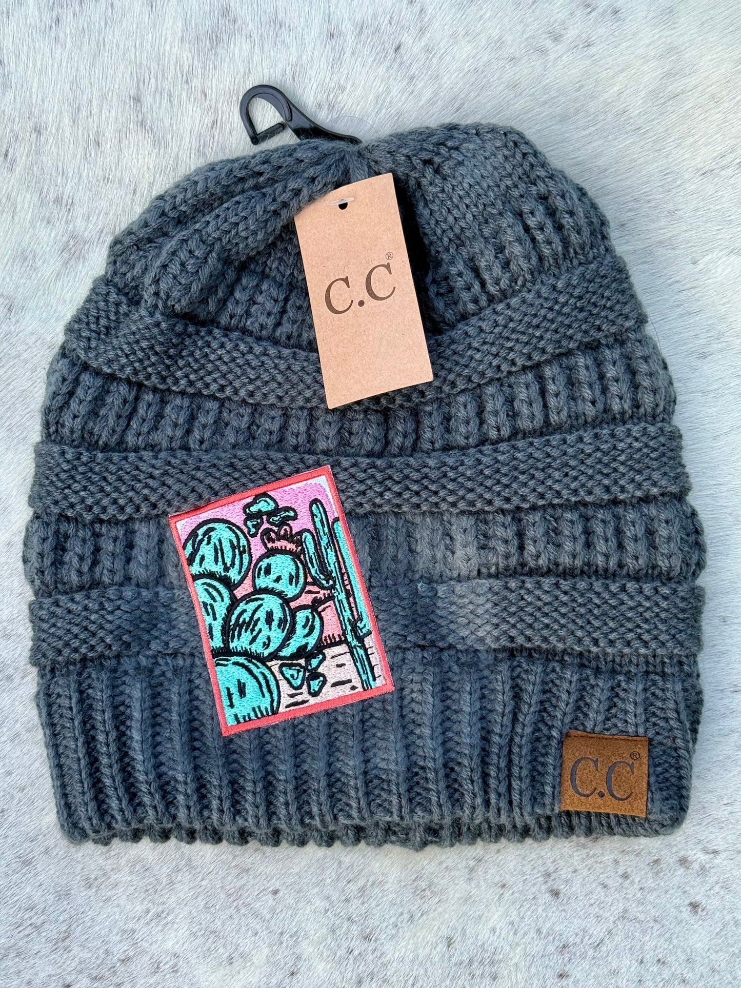 Western Cactus Patch CC Beanie