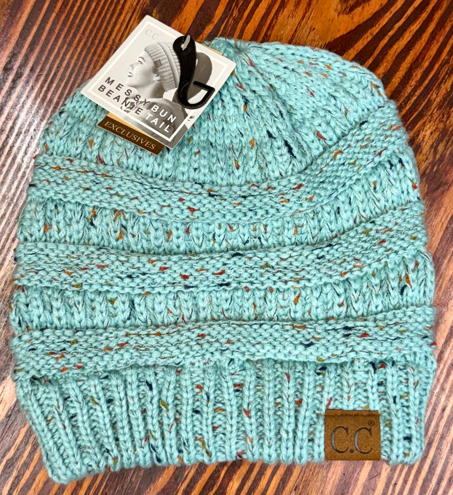 C.C® Messybun/Ponytail Beanie