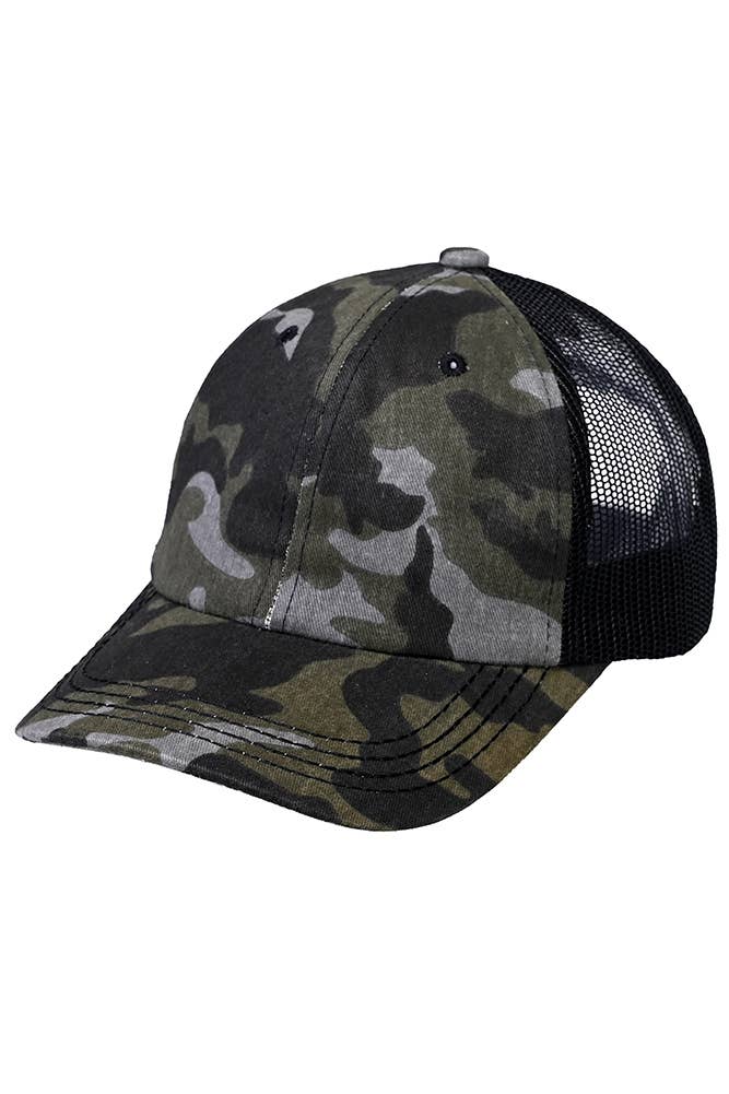 C.C Cotton Brushed Baseball Cap