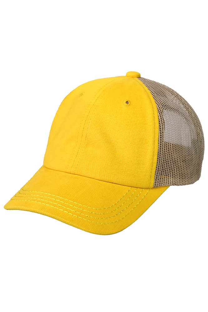 C.C Cotton Brushed Baseball Cap