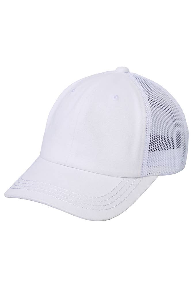 C.C Cotton Brushed Baseball Cap