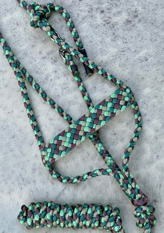 Easy-On Mule Tape Halter & Lead
