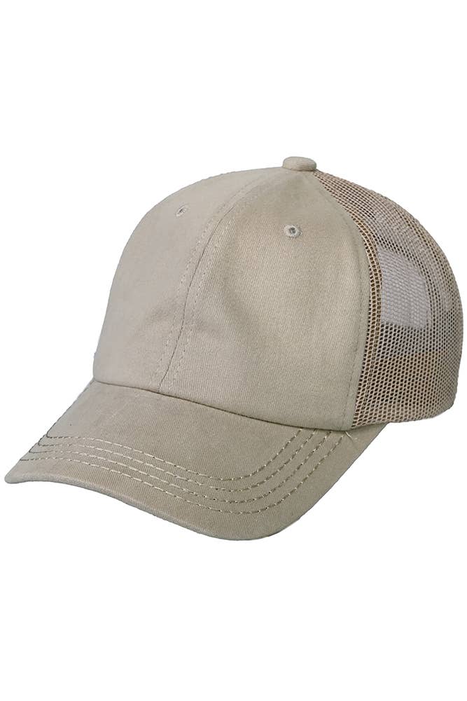 C.C Cotton Brushed Baseball Cap