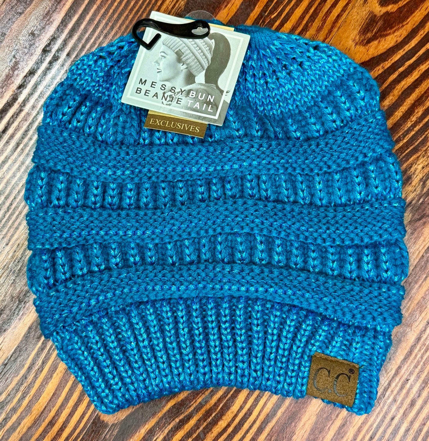 C.C® Messybun/Ponytail Beanie