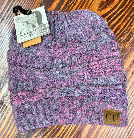 C.C® Messybun/Ponytail Beanie