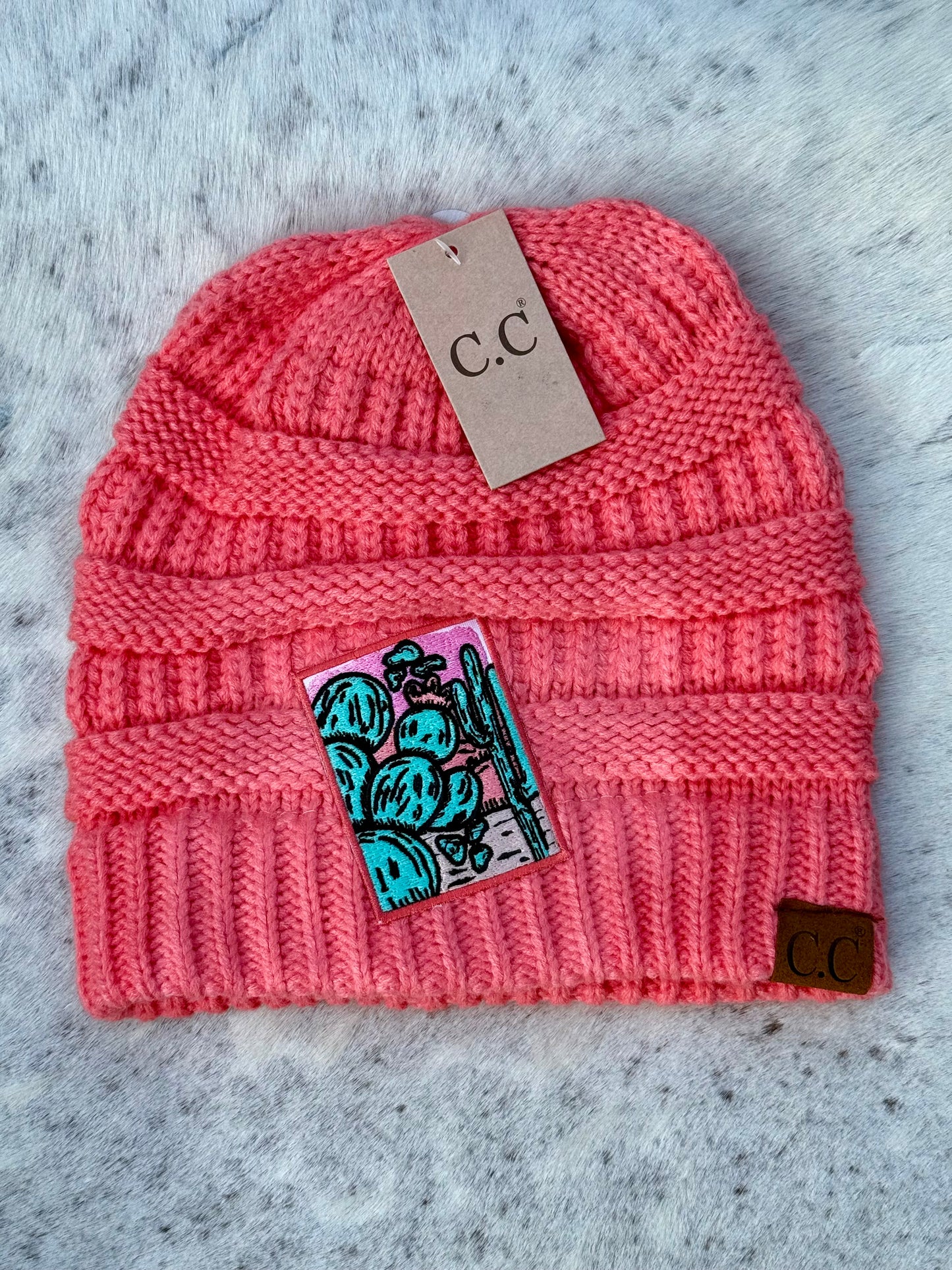 Western Cactus Patch CC Beanie